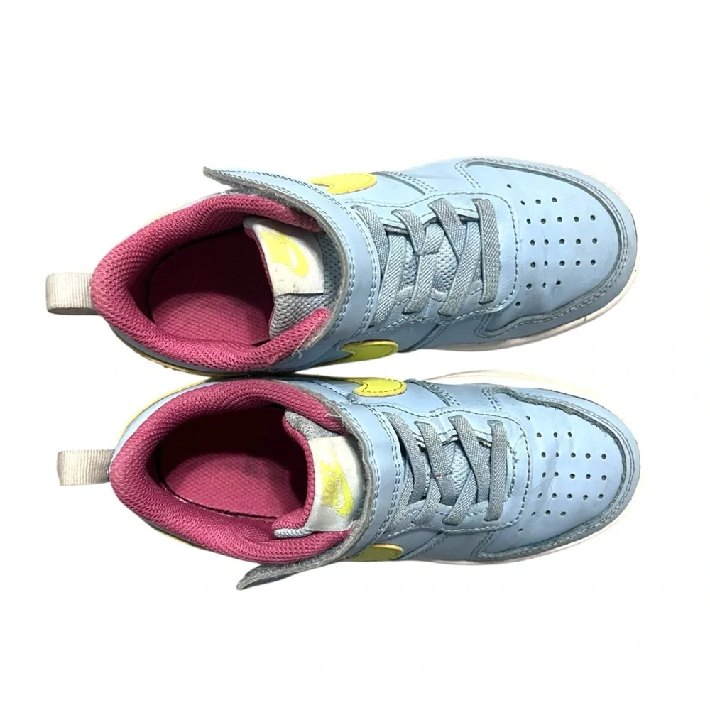 Nike 12C Kids Court Borough Low 2 Multicolor Sneakers